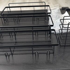 Shower Caddy Shower Shelves - adhesive strips and instructions included. New